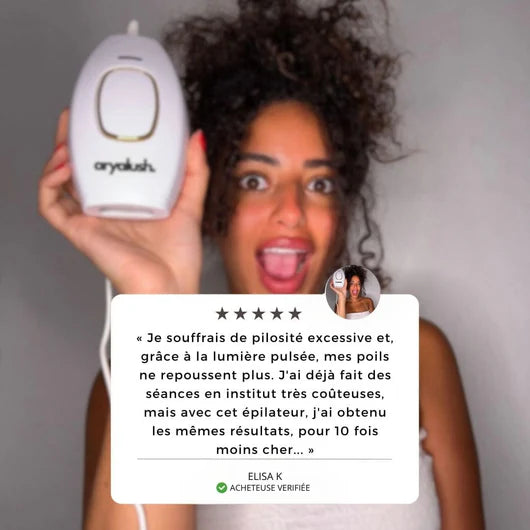 Épilateur Laser IPL – Peau douce durablement à la maison